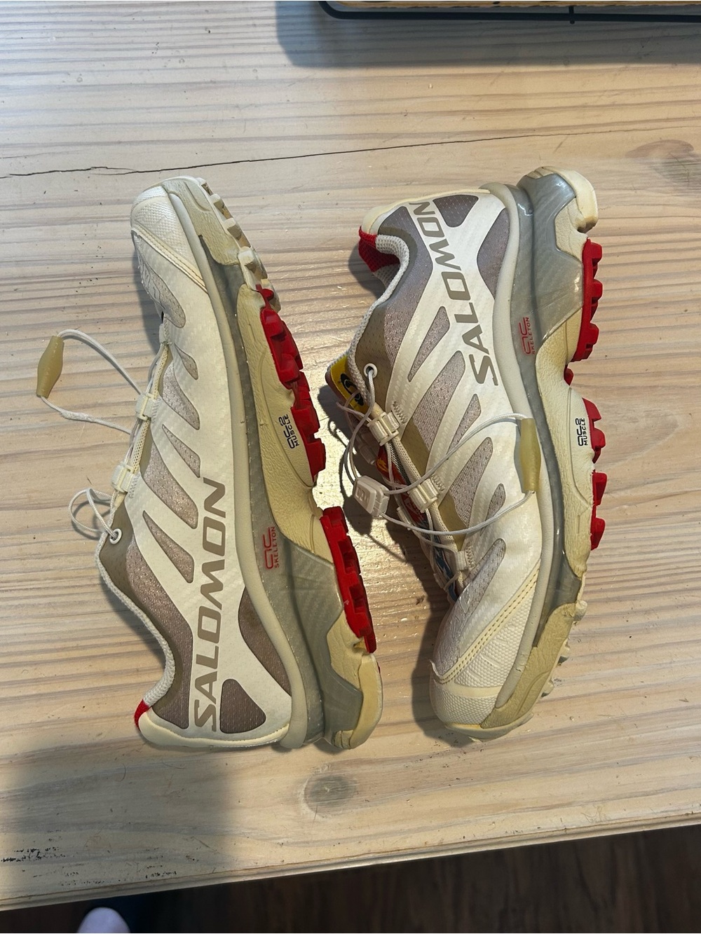 Salomon White Xt-4 Og 'Vanilla Ice' sneakers - Picture 6 of 12